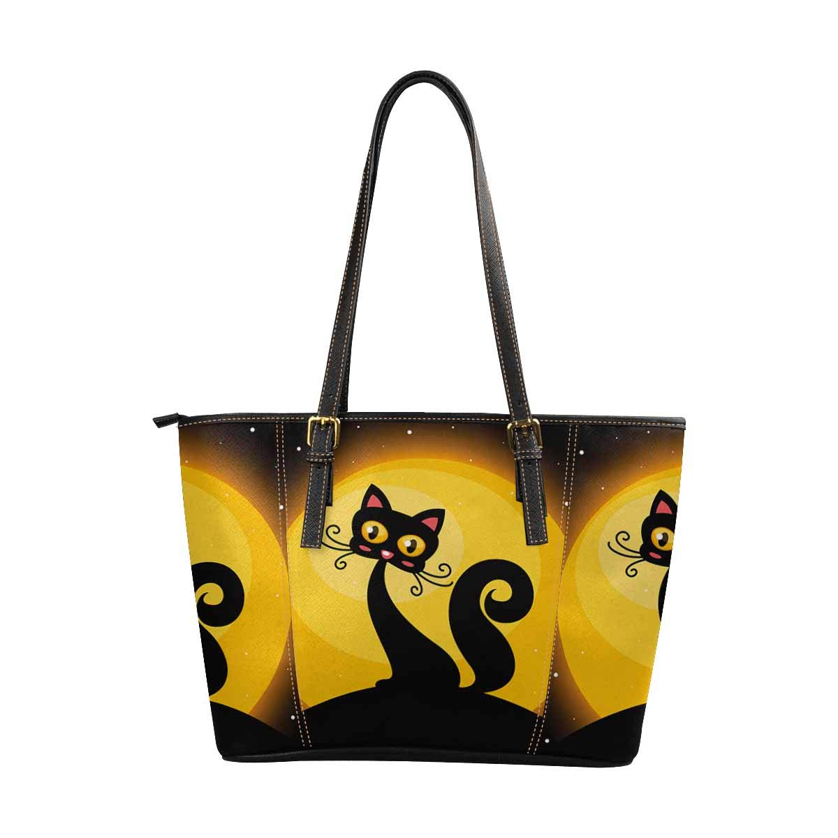 Black Cat Halloween Purse for Women - Stylish Satchel & Tote Bag for Parties