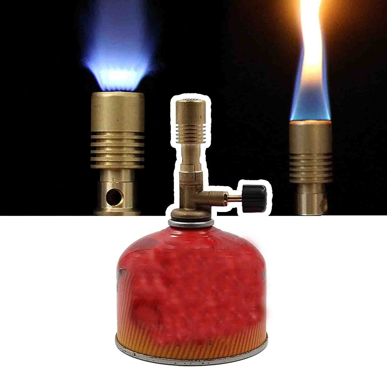 Portable Bunsen Burner - Multifunctional Lab Gas Torch for Heating, Cooking, Disinfecting & Welding | Camping, DIY Projects & Emergency Use