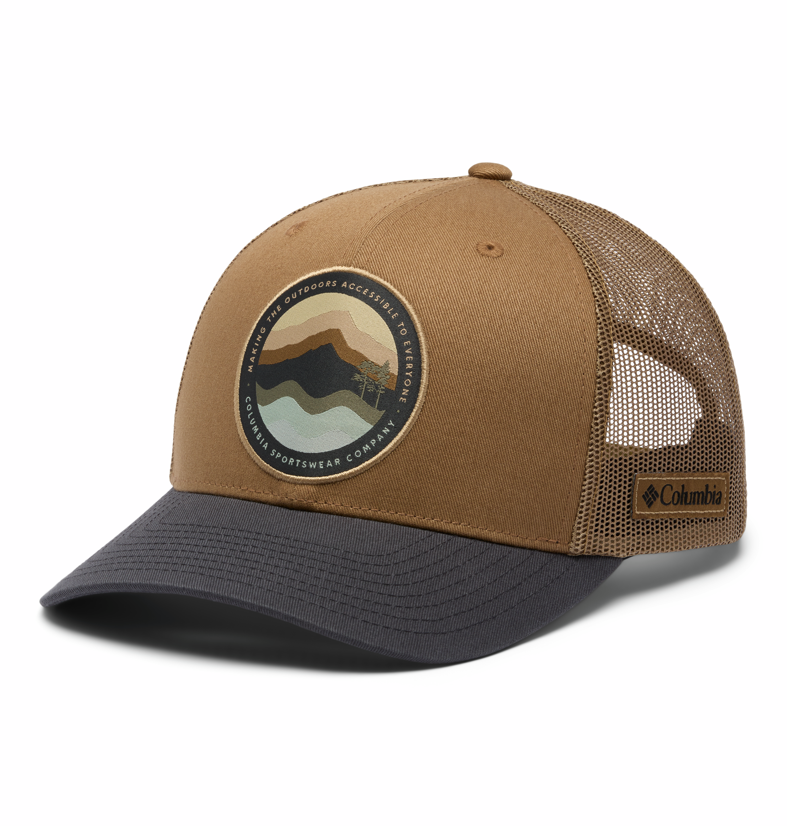 Columbia™ Unisex Mesh Snapback Hat - Lightweight & Breathable for Outdoor Sports, Hiking & Casual Wear