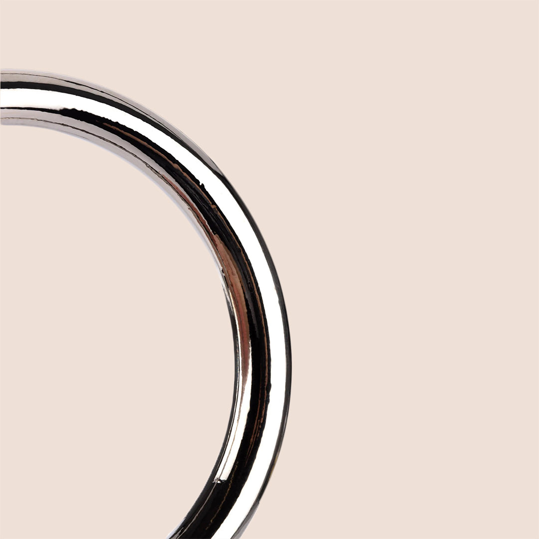 Sportsheets Seamless Metal O-Ring 3 Pack - Interchangeable Harness Rings for BDSM, Bondage & Sex Swing Accessories - Perfect for Straps, Cuffs & Adult Toy Attachments