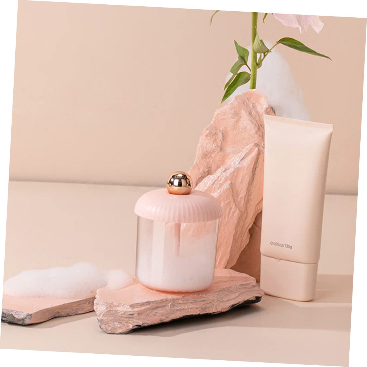 Balacoo 3-Piece Bubble Foamer Set - Facial Cleansing Tool, Shampoo Foam Maker, Travel Soap Dispenser for Skincare & Hair Care | Perfect for Home, Spa, and Travel Use