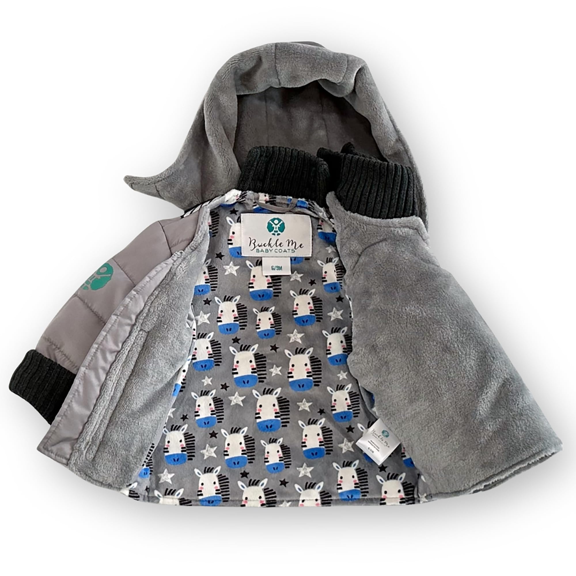 Buckle Me Baby Winter Coat – Warmest Car Seat Jacket for Boys & Girls (6 Months-6 Years) | Shark Tank Featured | Safe & Cozy for Outdoor Play, School & Winter Travel
