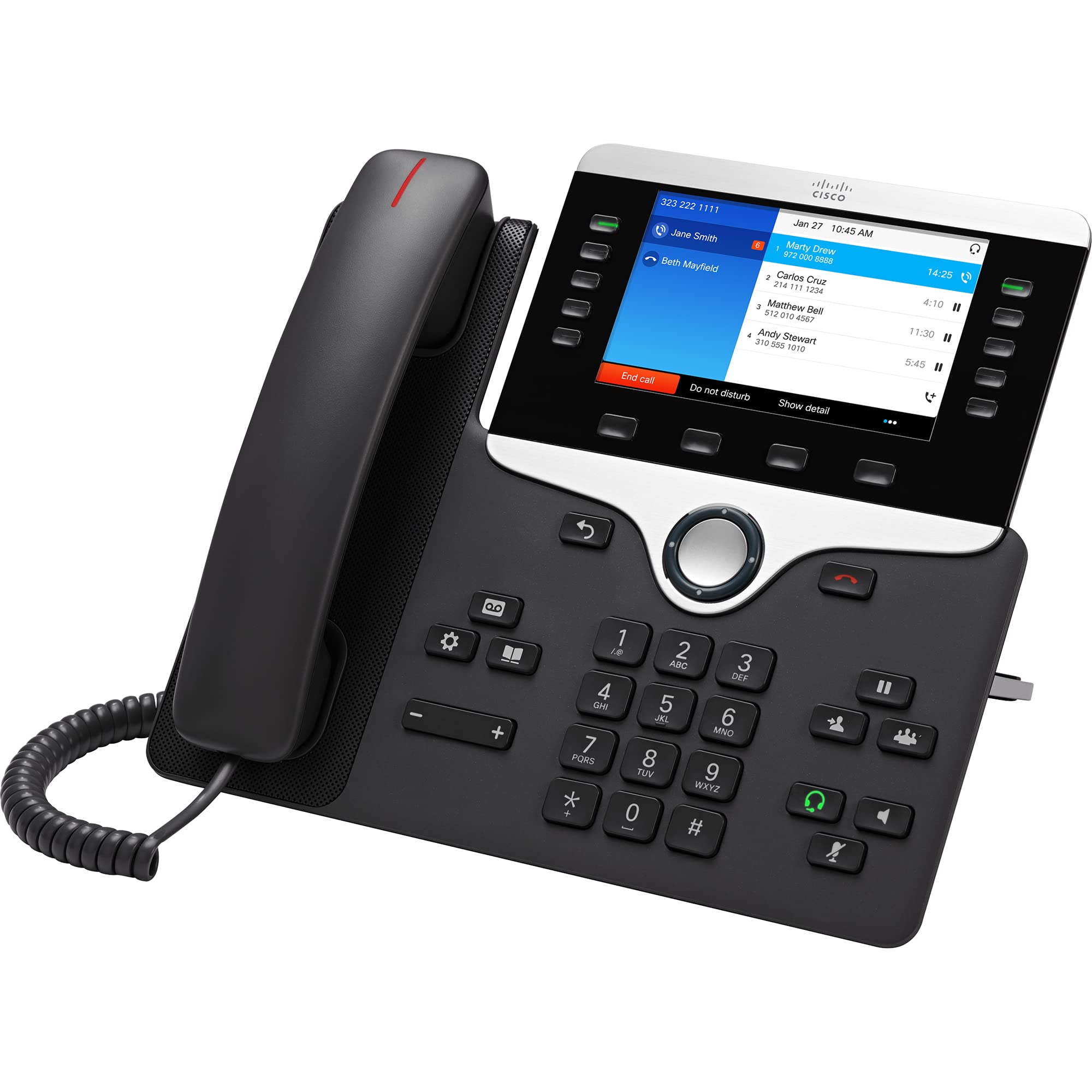 Cisco CP-8841-K9 Color VoIP IP Phone with HD Voice, 3.5