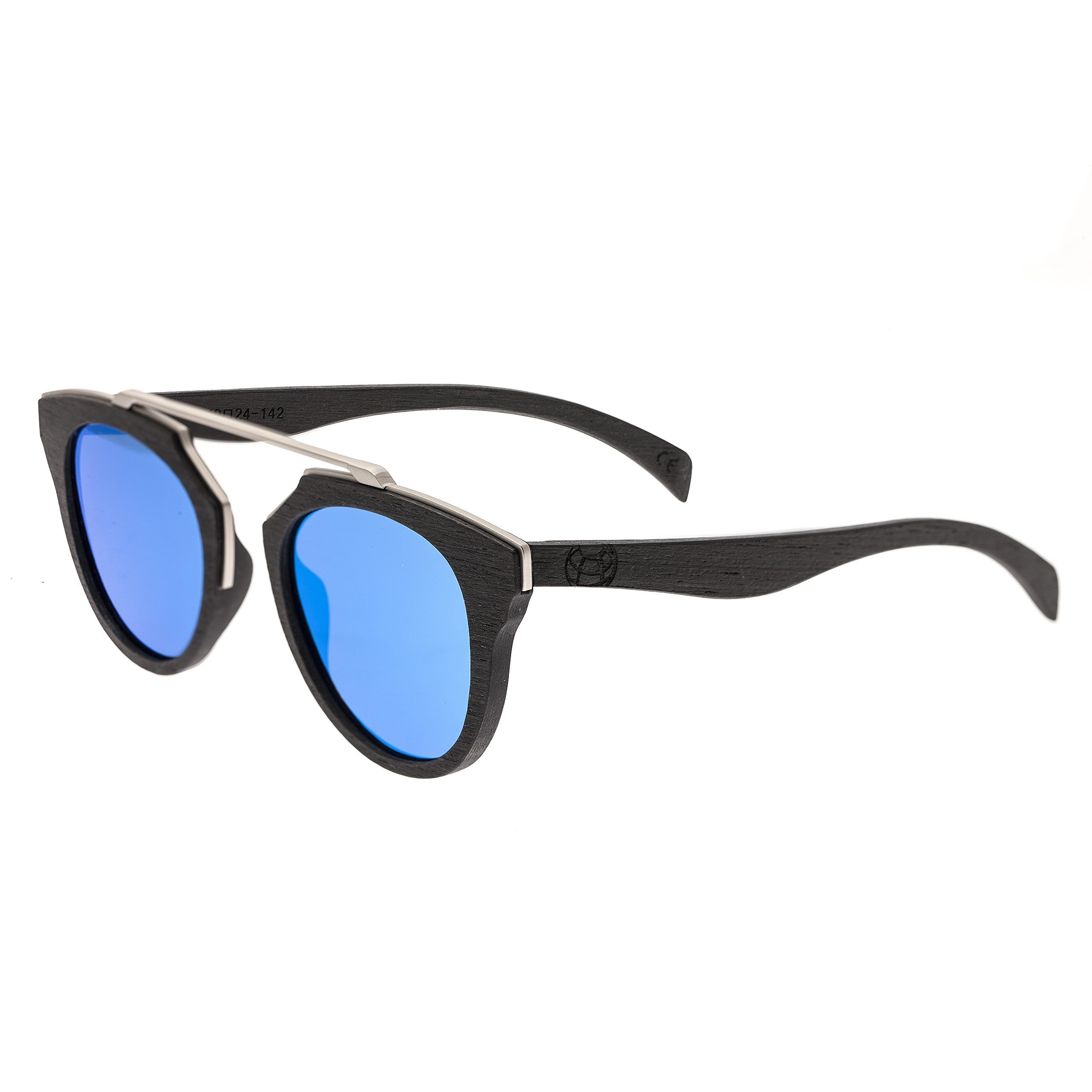 EARTH WOOD Ceira Wooden Cat Eye Sunglasses - Stylish & Eco-Friendly Wood Frame for Women - Perfect for Outdoor, Beach, and Summer Fashion