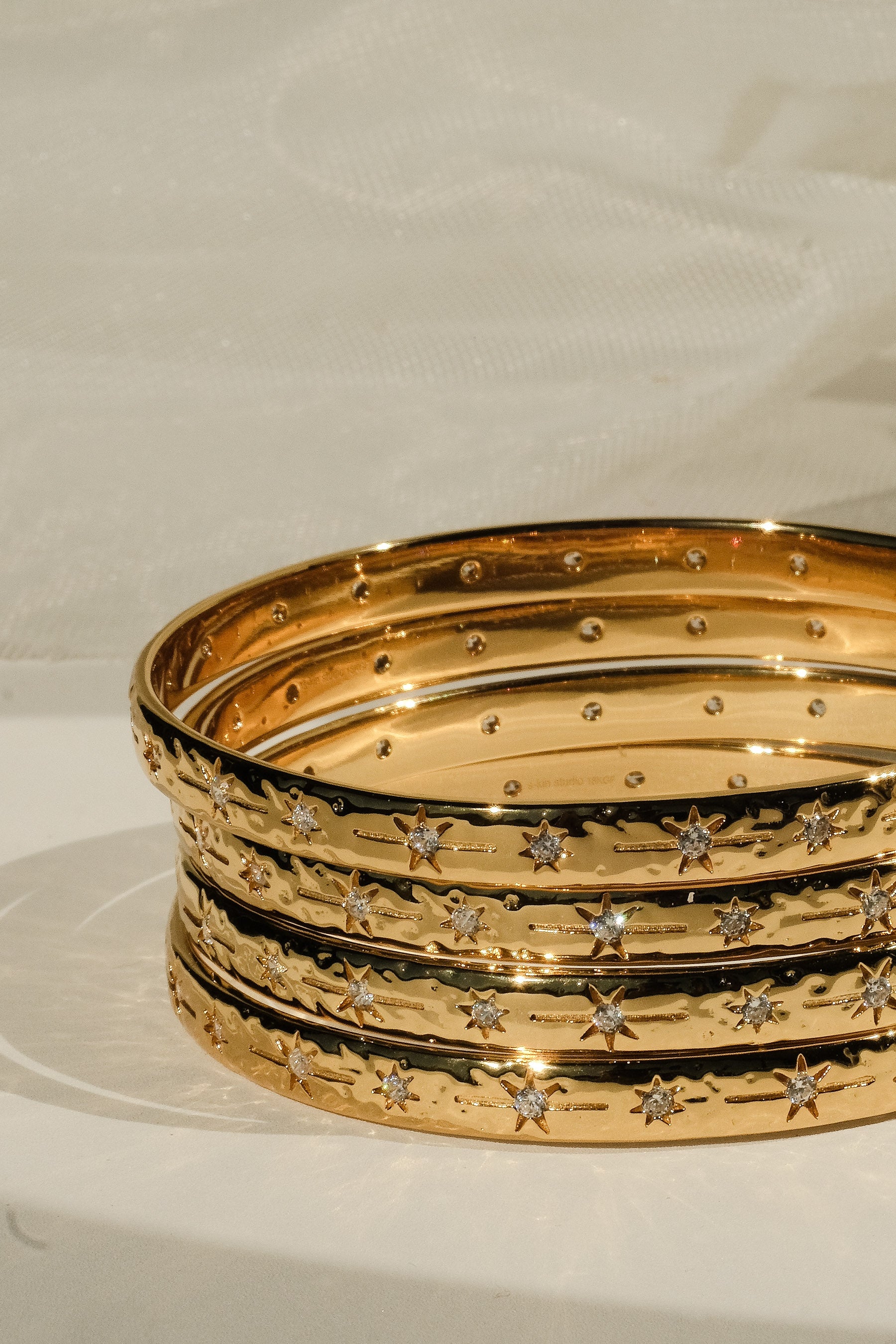 Aurora Bold Gemstone Bangle Bracelet for Women - Elegant Handmade Jewelry Gift for Birthday, Anniversary & Special Occasions | Perfect for Parties, Weddings & Everyday Wear