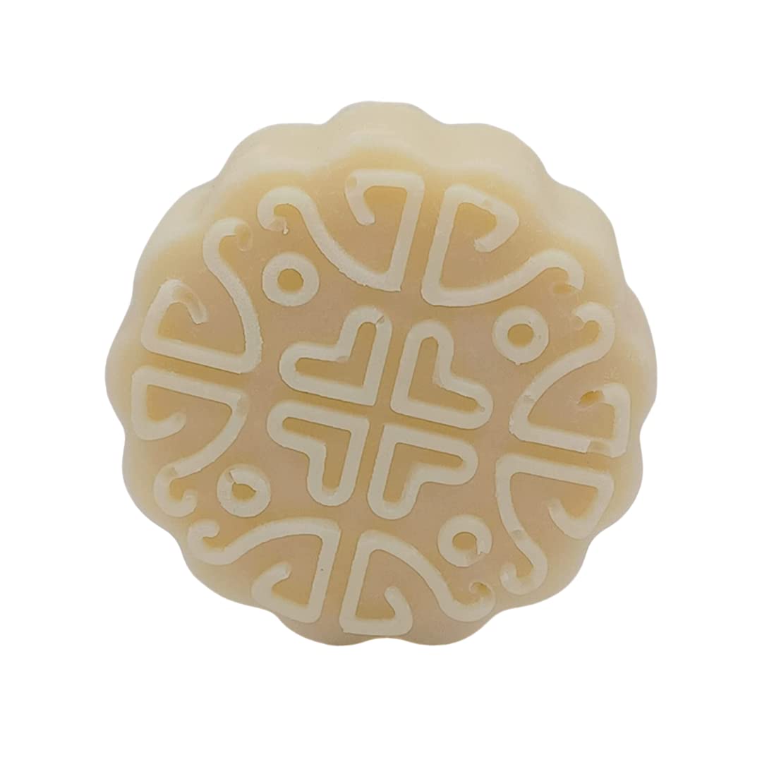 Apple Cinnamon Moisturizing Lotion Bar - Natural Beeswax Lotion for Dry Skin - Waterless & Eco-Friendly Travel Lotion Bar - Hydrating Massage Bar for Hands, Body & Face - Perfect for Home, Office & On-The-Go Skincare