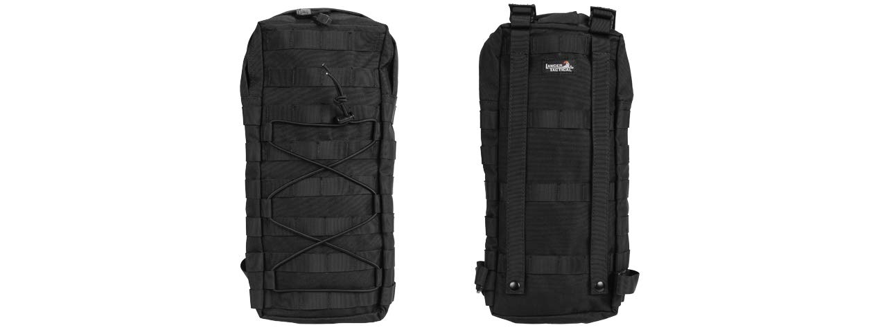 Tactical Military Hydration Backpack - 3L Leak-Proof Water Bladder, Survival Day Pack for Cycling, Hiking, Climbing, Army, Hunting - Outdoor Gear with Molle Webbing & Removable Straps for Camping, Travel, and Emergency Preparedness