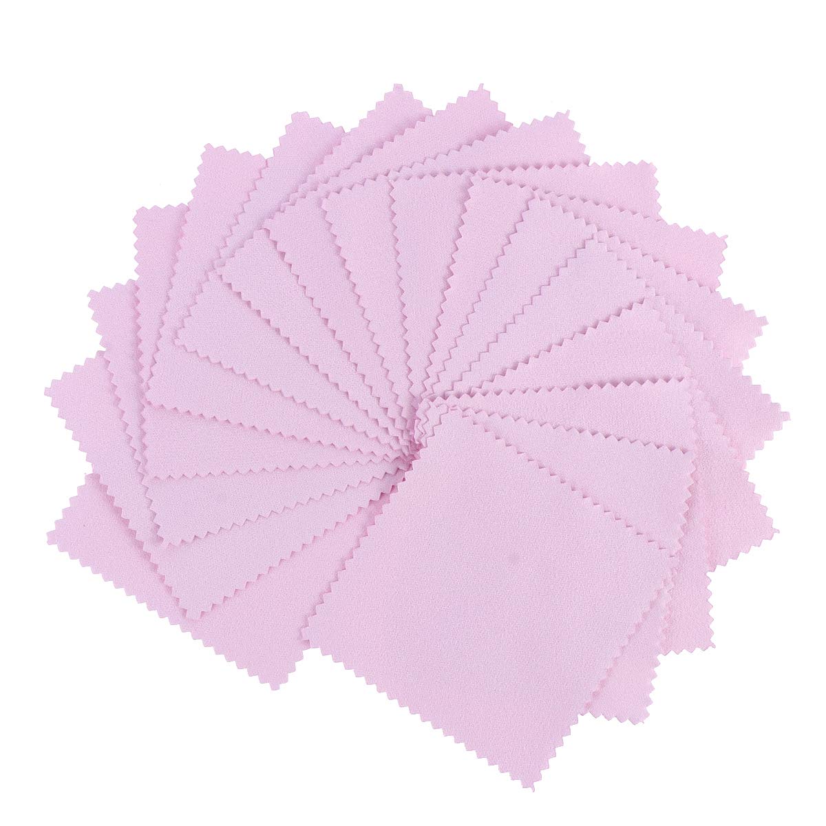 Amosfun Microfiber Cleaning Cloths for Jewelry & Home Decor - Soft Wiping Tool for Parties & Daily Use