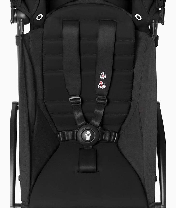 Stokke YOYO² Lightweight Travel Stroller with Newborn Insert & Car Seat Adapter - Compact Foldable Baby Stroller for Air Travel, City Walks & Daily Use - Black