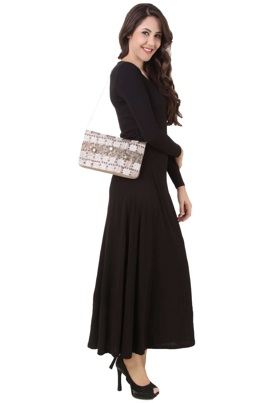Avery Silver Handcrafted Leather Tote Bag for Women - Elegant & Durable Designer Purse for Work, Travel & Everyday Use
