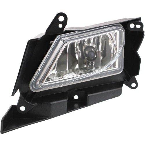Go-Parts CAPA Certified Left Driver Side Fog Light Lamp for 2010-2011 Mazda 3 Sedan/Hatchback - Replacement Part MA2592119C - Perfect for Night Driving & Foggy Conditions