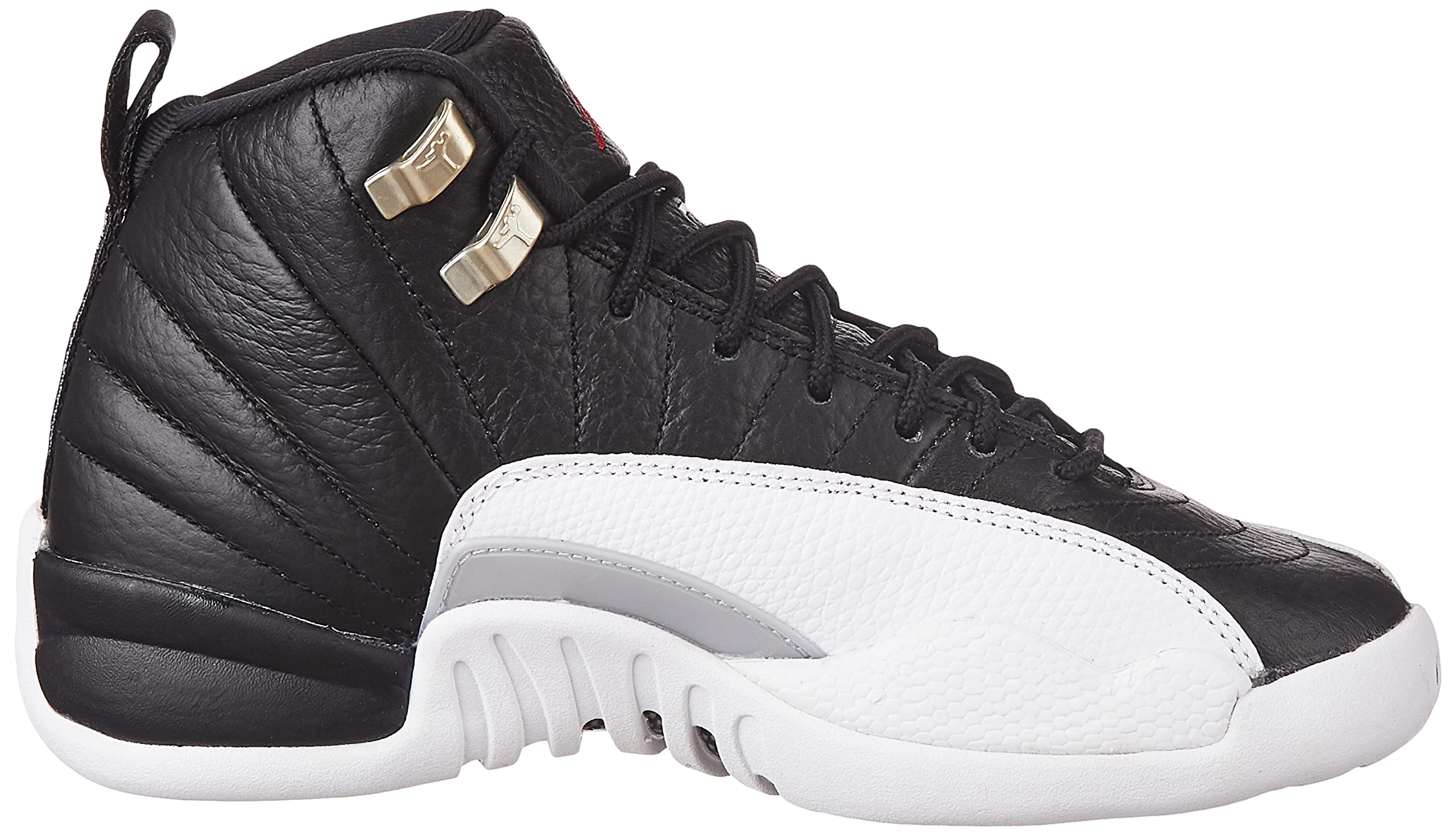 Jordan Youth Air 12 Retro GS 153265 006 Playoffs Basketball Shoes 2022 Edition - Size 4.5Y for Kids - Perfect for School, Sports & Casual Wear