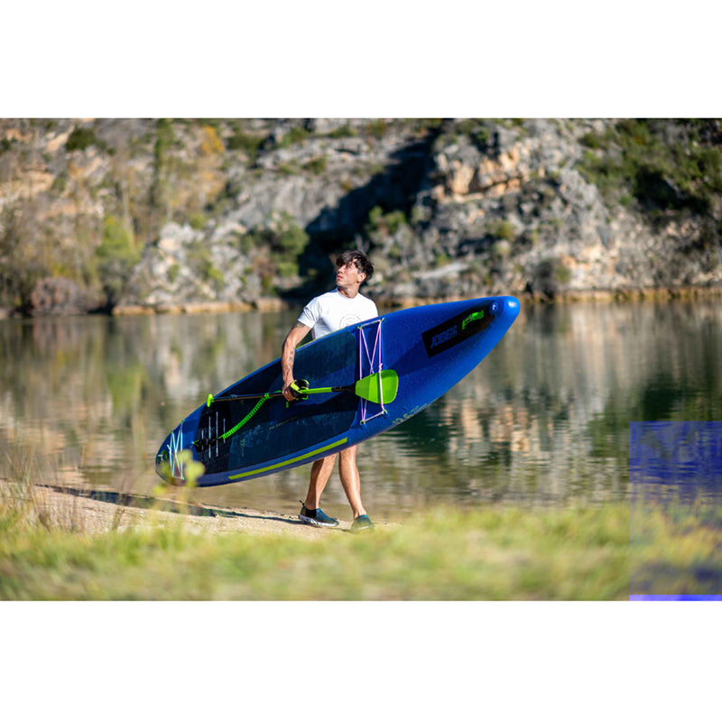 Jobe Neva 12.6' Inflatable Stand Up Paddle Board SUP Kit with Accessories | Premium Lightweight & Portable for Yoga, Fishing, Surfing & Family Fun