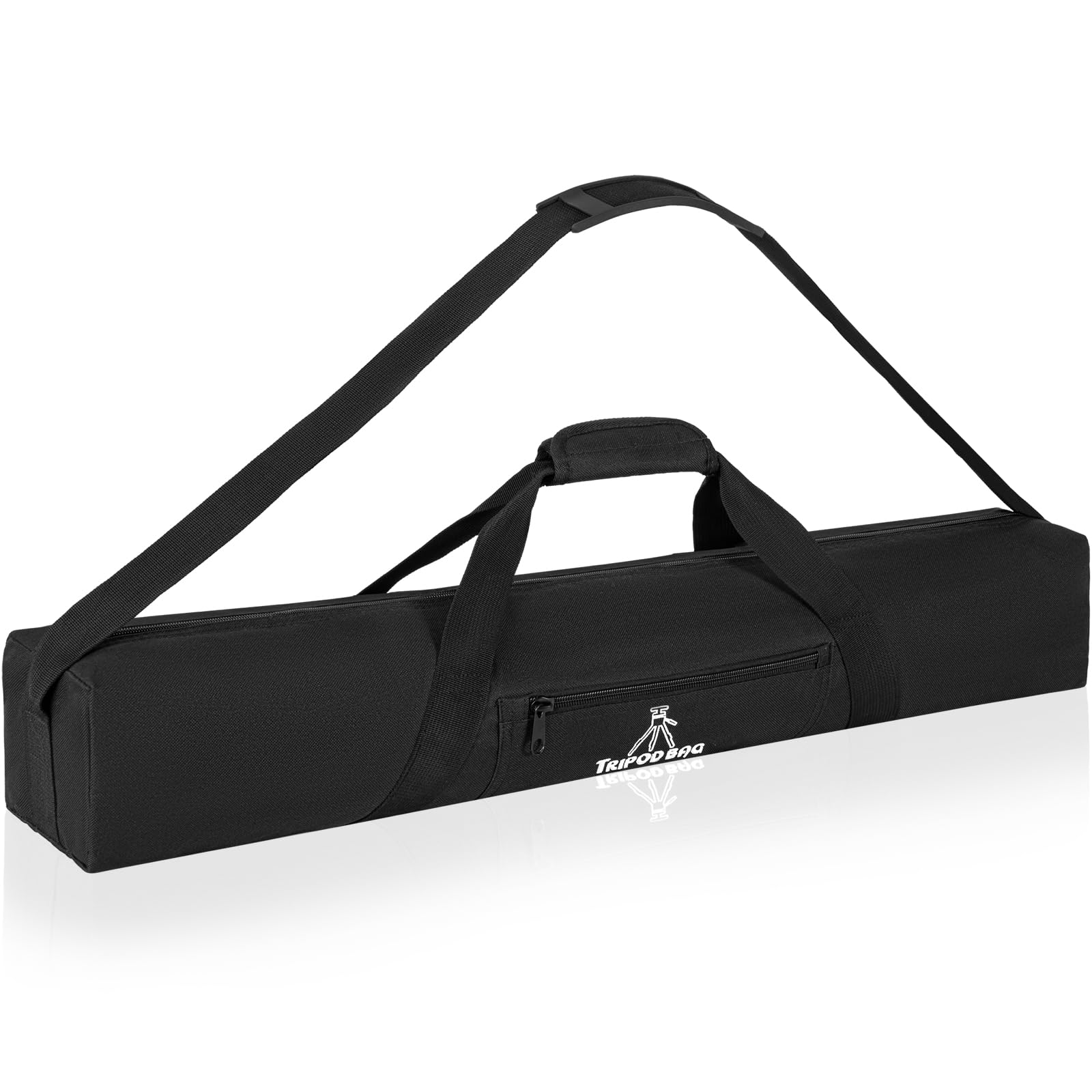 Heavy Duty Tripod Carrying Case 30x4.5x4.5in - Professional Monopod Bag with Adjustable Shoulder Strap & Handles for Camera, Microphone Stand, Music Stand, Lighting Equipment - Perfect for Photography, Videography & Live Events