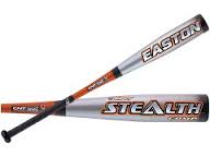 Easton Stealth Comp CNT BCN14 Baseball Bat - New Silver/Orange 2 3/4