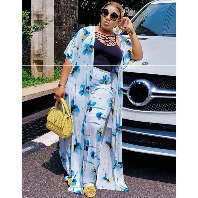 African Women's 3-Piece Outfit Set - Stylish Tank Top & Robe for Casual Wear, Beach Cover-Up, or Lounge Comfort | Perfect for Summer Fashion, Vacation, and Relaxation at Home