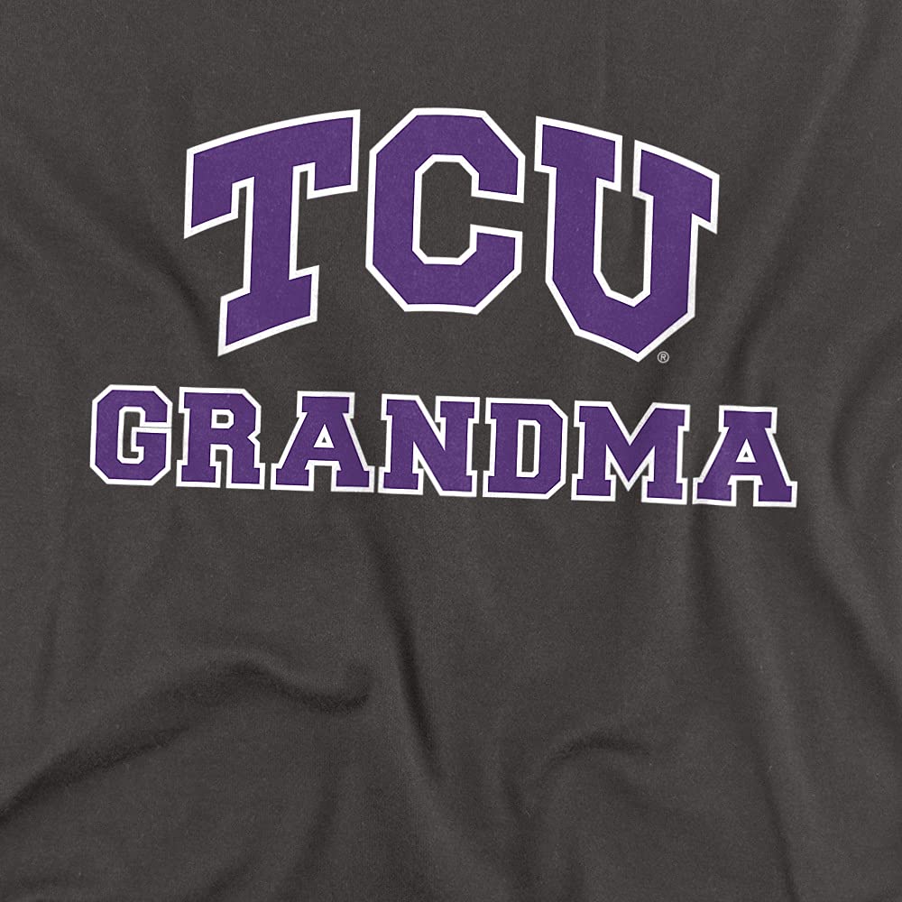 Texas Christian University Official Grandma Women's T-Shirt | TCU Vintage Style Cotton Tee for Fans & Alumni | Perfect for Game Day, Family Reunions & Casual Wear