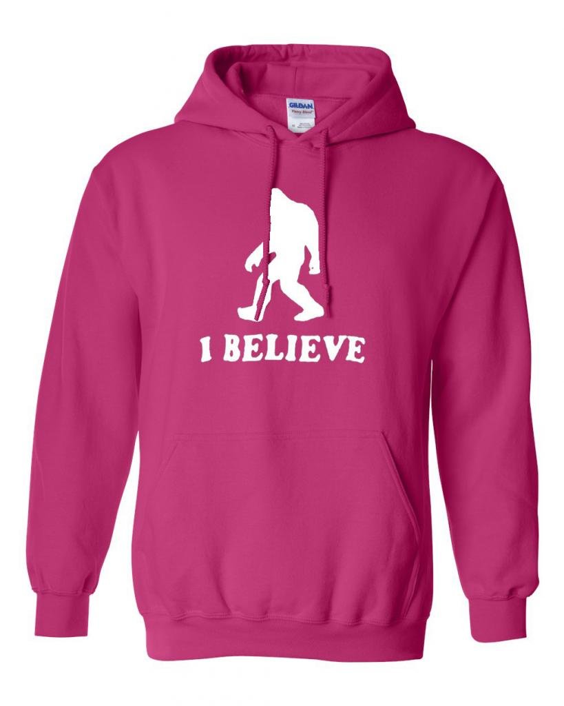 Funny Bigfoot Yeti Sasquatch Hoodie - City Shirts I Believe Graphic Sweatshirt for Men & Women | Perfect for Outdoor Adventures, Camping & Casual Wear