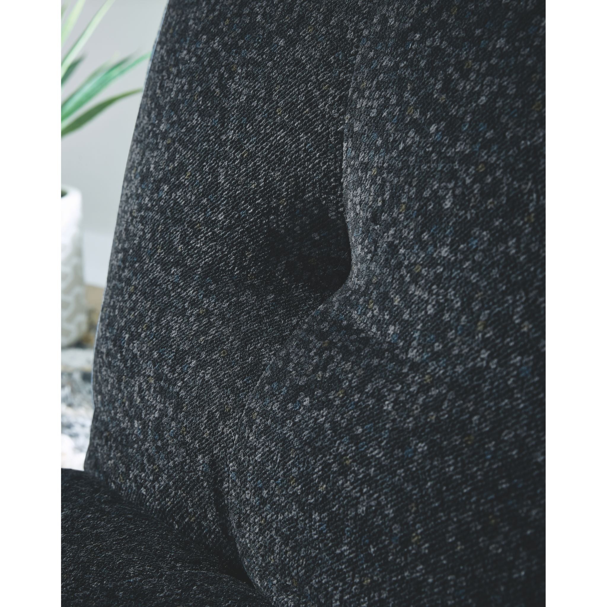 Baxford Accent Chair in Charcoal - Modern Lounge Chair for Living Room, Bedroom & Office - Comfortable Upholstered Armchair with Stylish Design