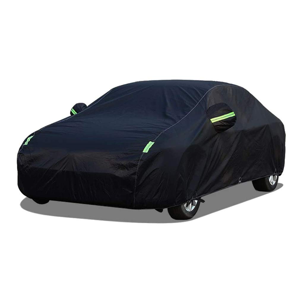 Fiat 500 & 124 Spider Abarth Car Cover - All Weather Waterproof, Windproof, Dustproof Outdoor Protection - Breathable Thick Fabric for Indoor/Outdoor Use - Perfect for Parking, Storage & Travel