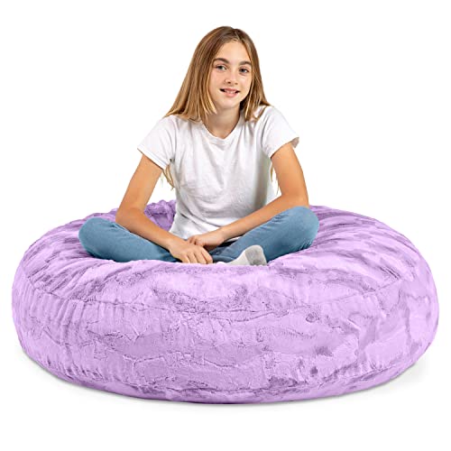 Faux Fur - Bellflower Purple