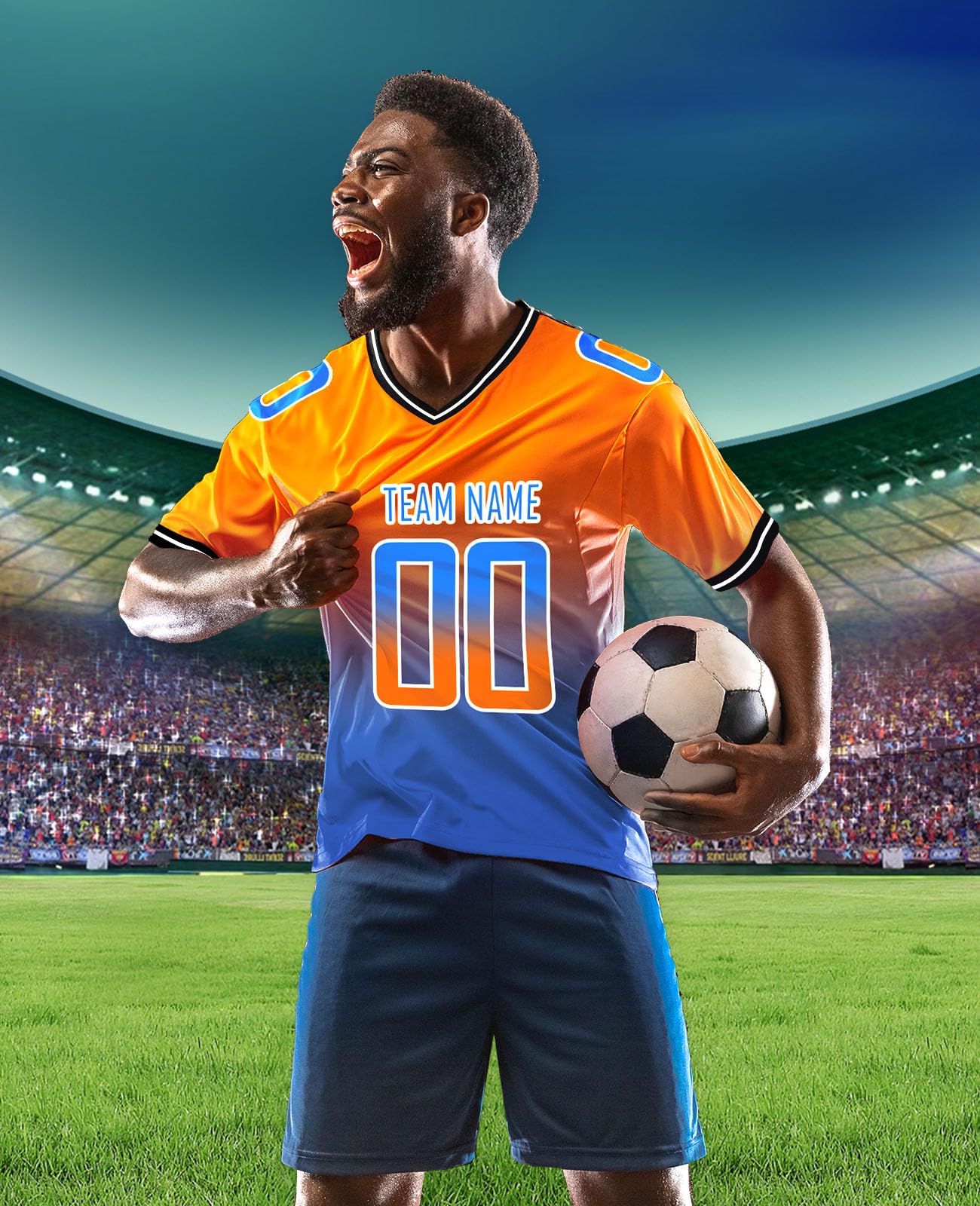 Custom Football Jerseys Personalized for Men, Women, Youth & Kids - Add Your Name & Team Number - High-Quality Sports Uniforms for Fans & Players - Perfect for Game Day, Team Events & Gifts