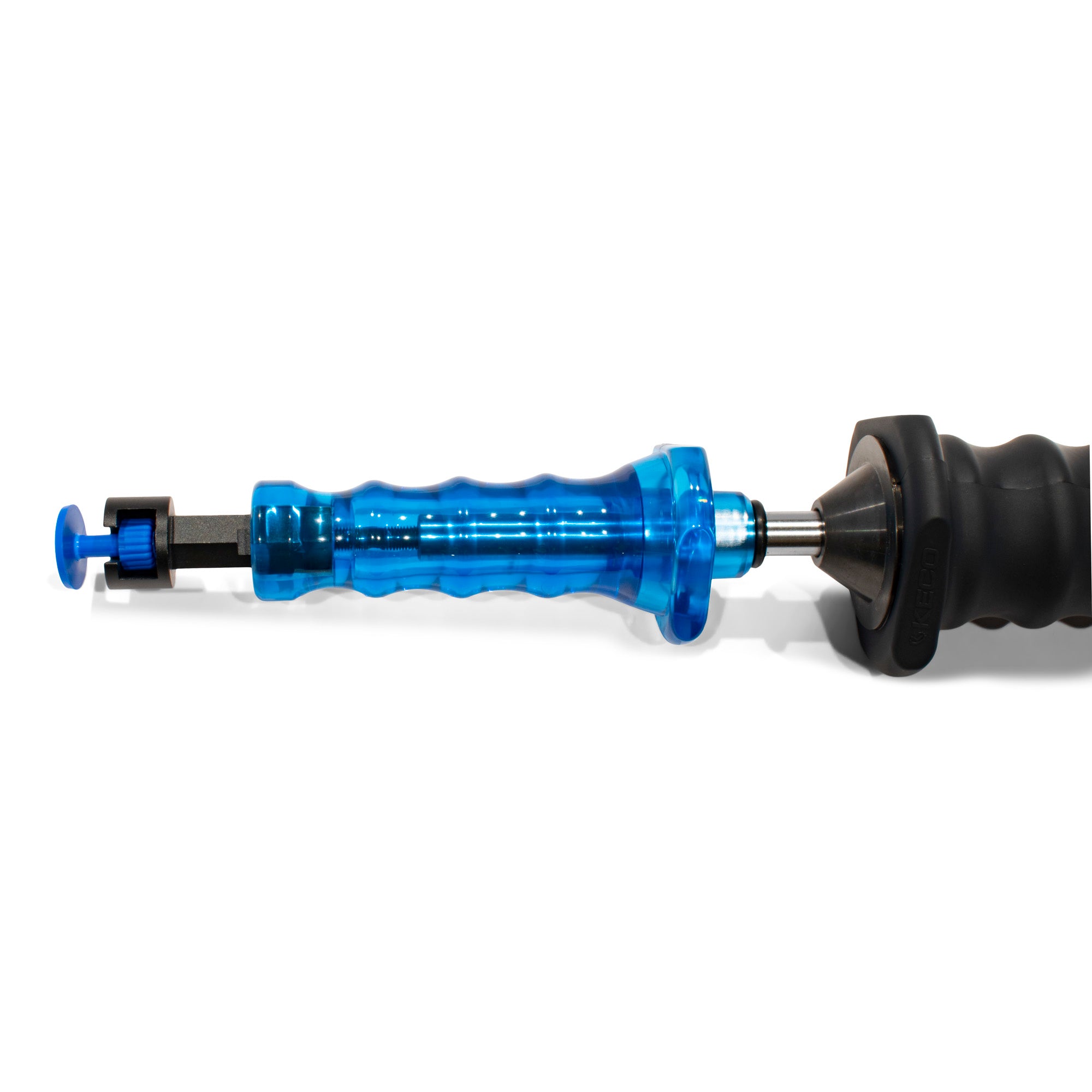 KECO 2.5LB Black Steel Slide Hammer with 2 Adapters - Auto Body Repair, Dent Removal & Mechanical Pulling Tool for Professionals