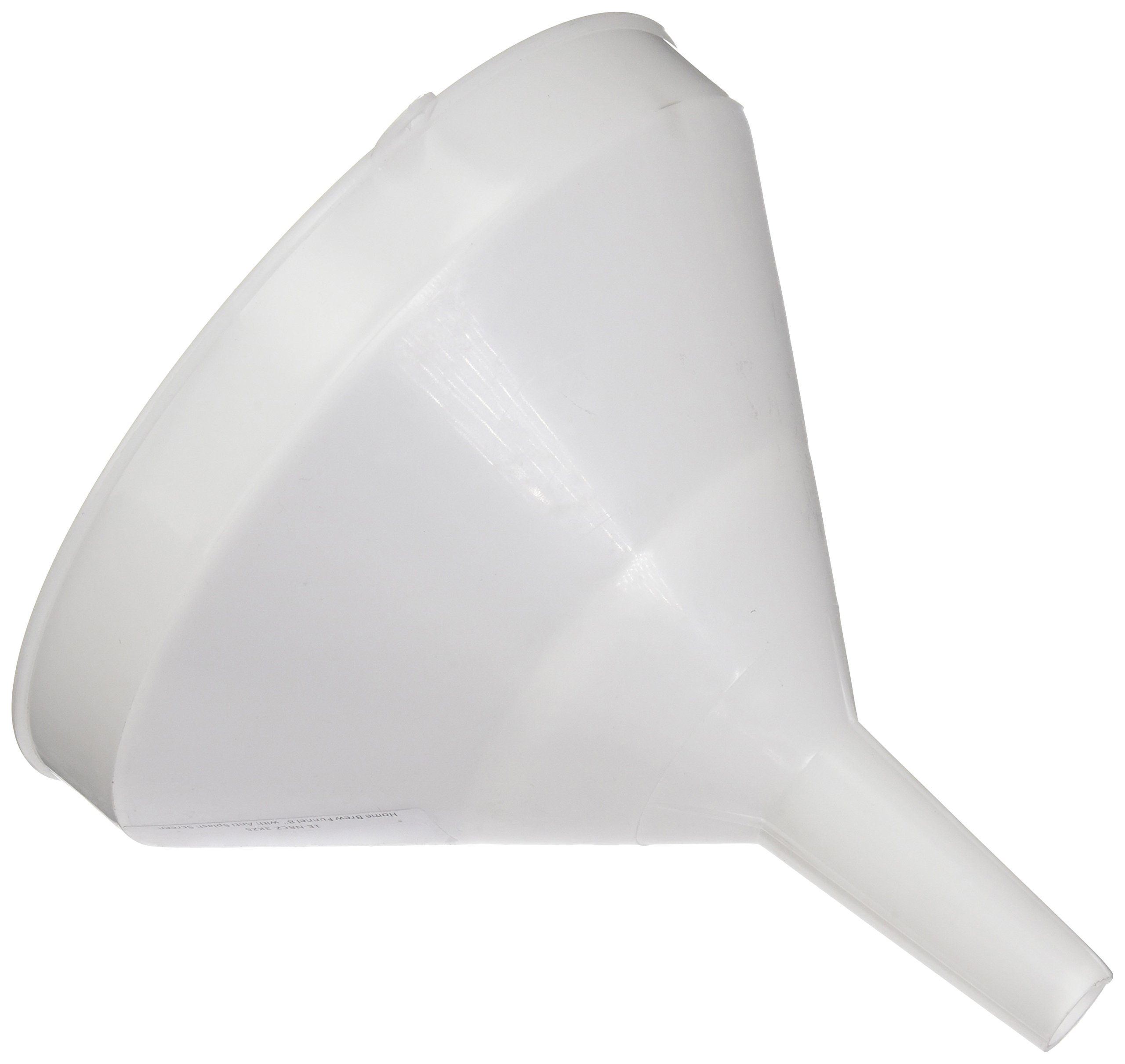 Learn To Brew 1E-N8CZ-3KZ5 8-Inch Plastic Funnel with Built-in Strainer - Perfect for Home Brewing, Cooking, and DIY Projects