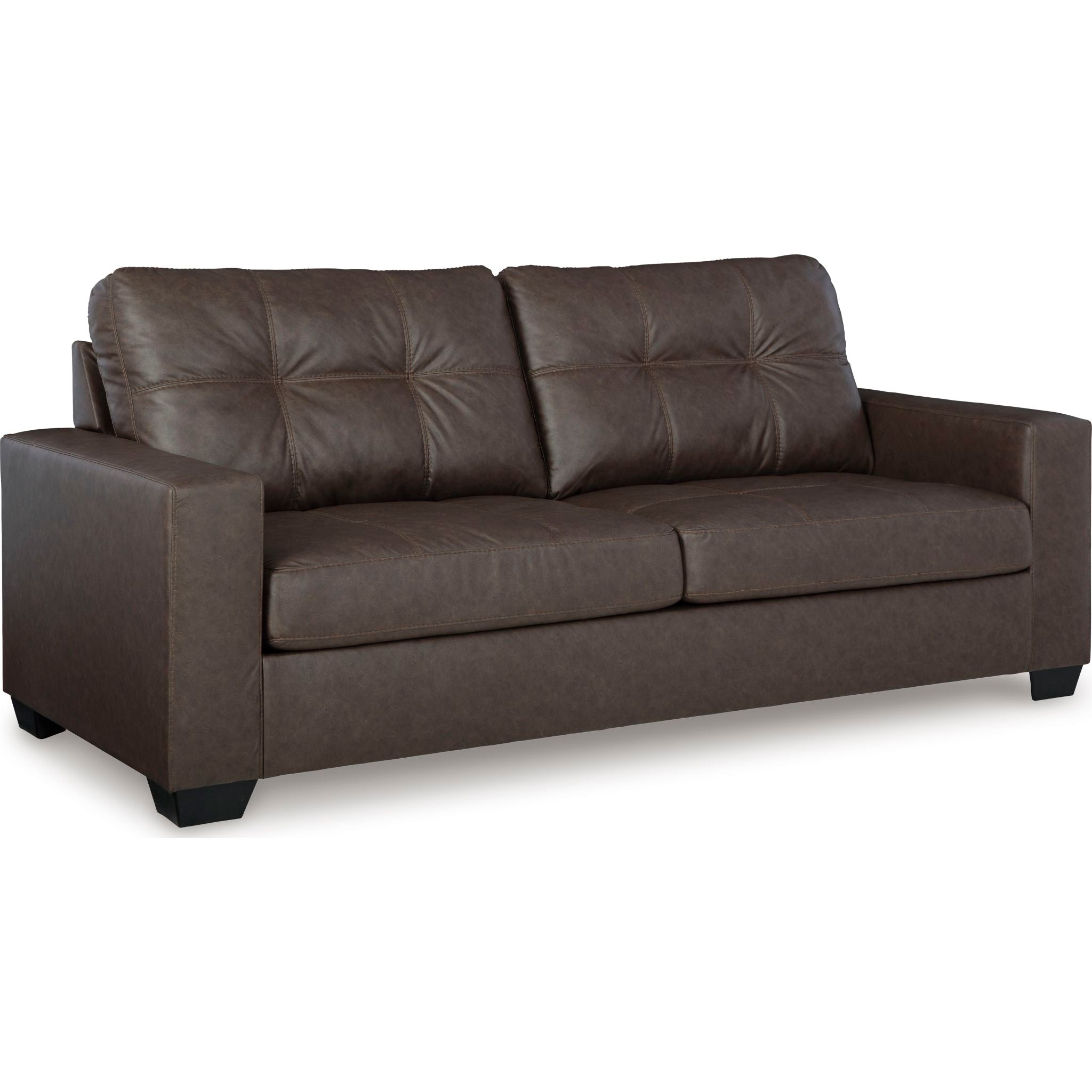 Barlin Mills Sofa - Modern Comfortable Couch for Living Room, Lounge & Office - Soft Fabric Upholstered Sectional with Sturdy Frame - Perfect for Relaxing, Entertaining & Small Spaces