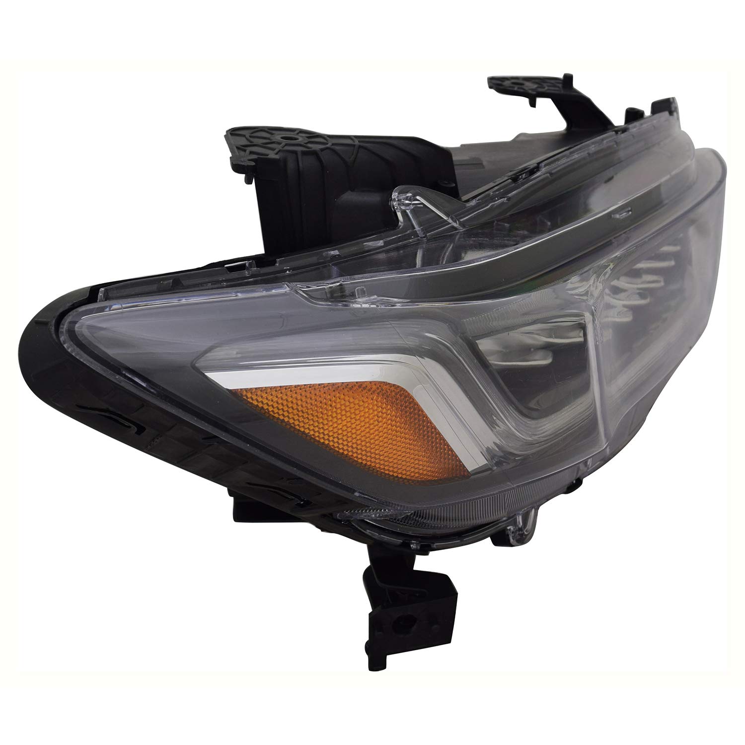 TYC Right Headlight Assembly Replacement for 2018-2020 Honda Accord - Perfect for Night Driving & Enhanced Visibility