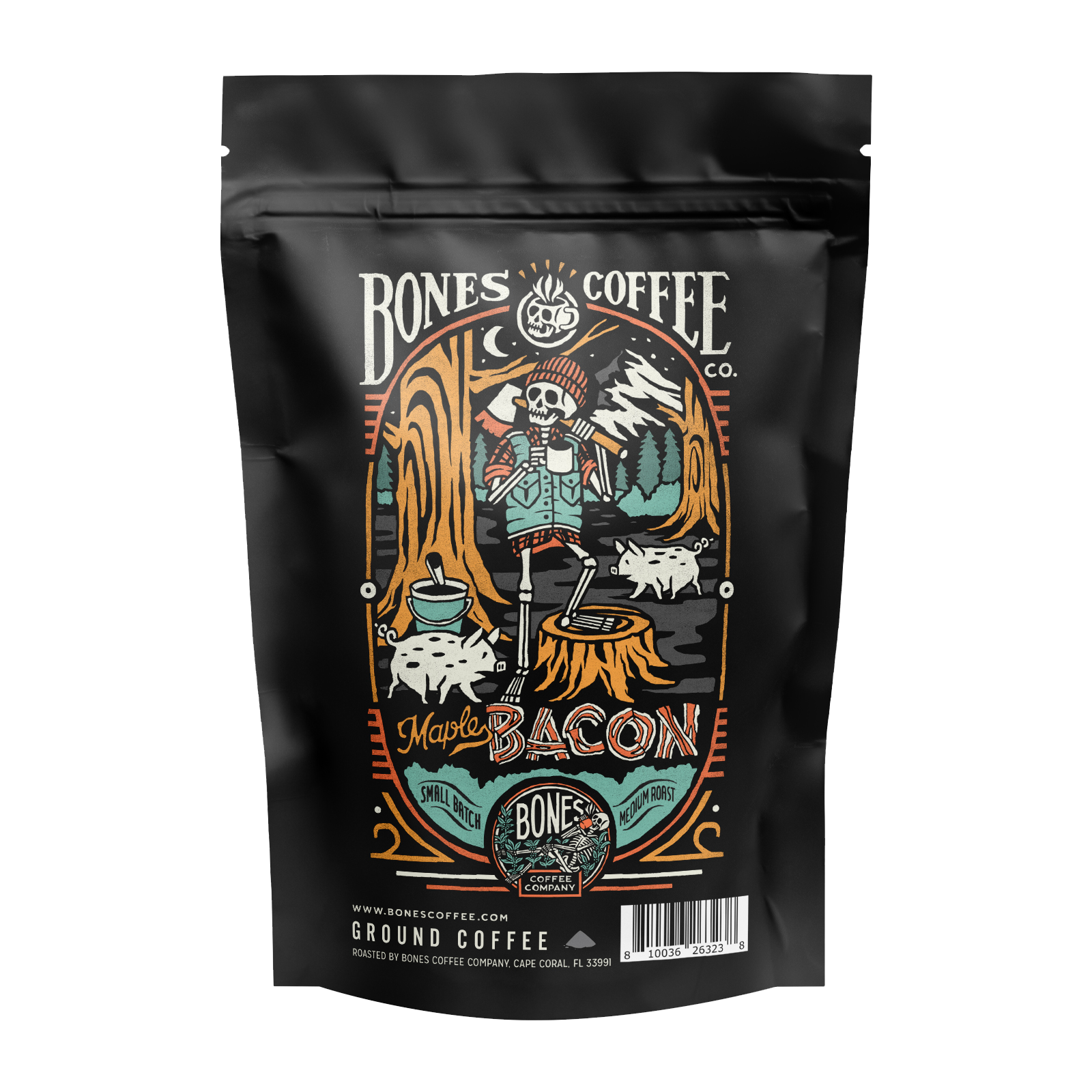 Premium Maple Bacon - 4oz | Smoky Sweet Flavor | Perfect for Breakfast, Sandwiches & Charcuterie Boards