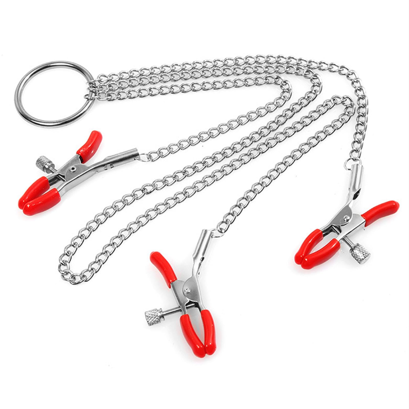 Adjustable Stainless Steel Non-Piercing Body Chain Jewelry for Women - Clip-On Body Clips with Chain, Perfect for Festivals, Parties & Beach Wear
