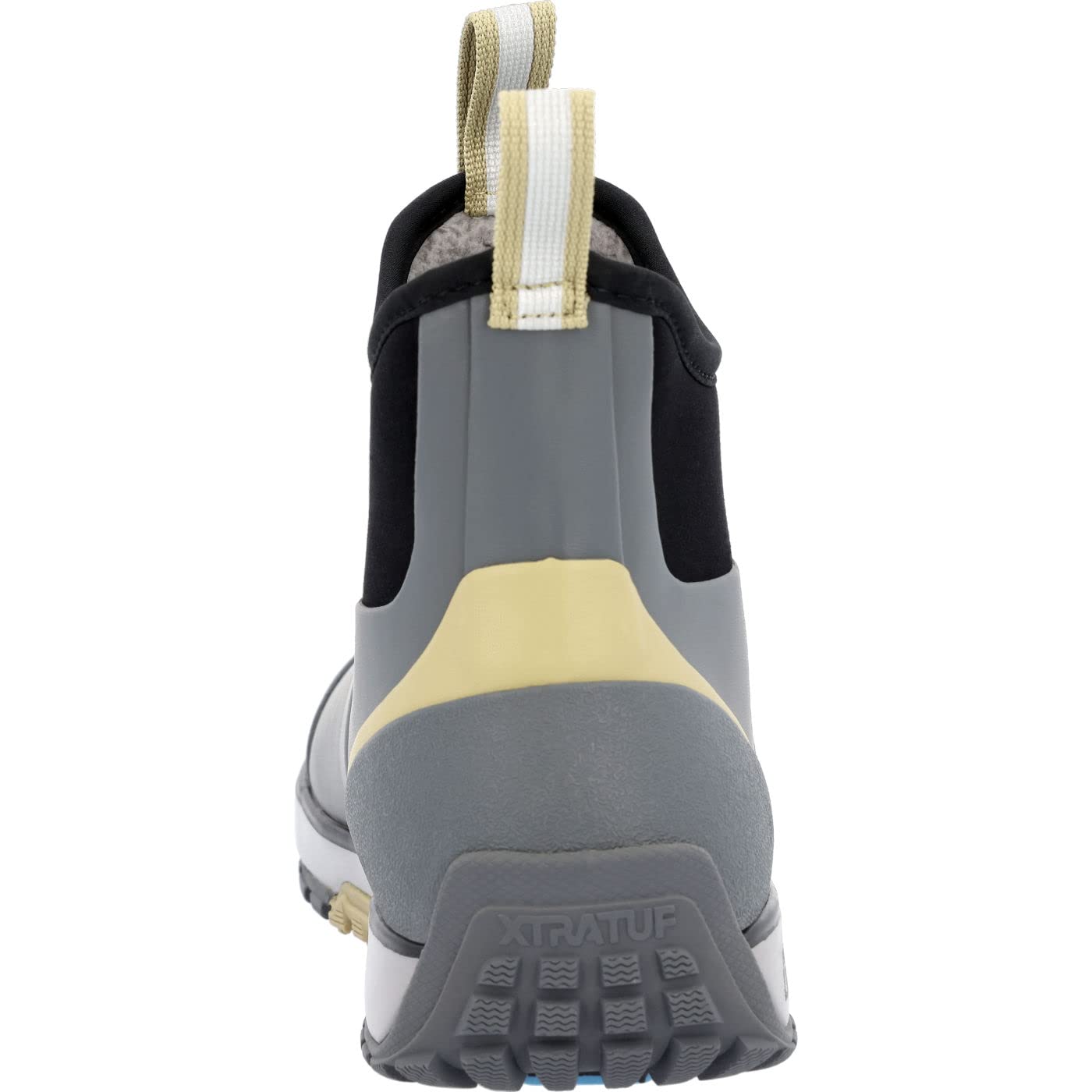 Xtratuf Men's 6 Inch Rubber Ankle Deck Boots - Waterproof Non-Slip Fishing & Work Boots for Outdoor, Boating, and Industrial Use