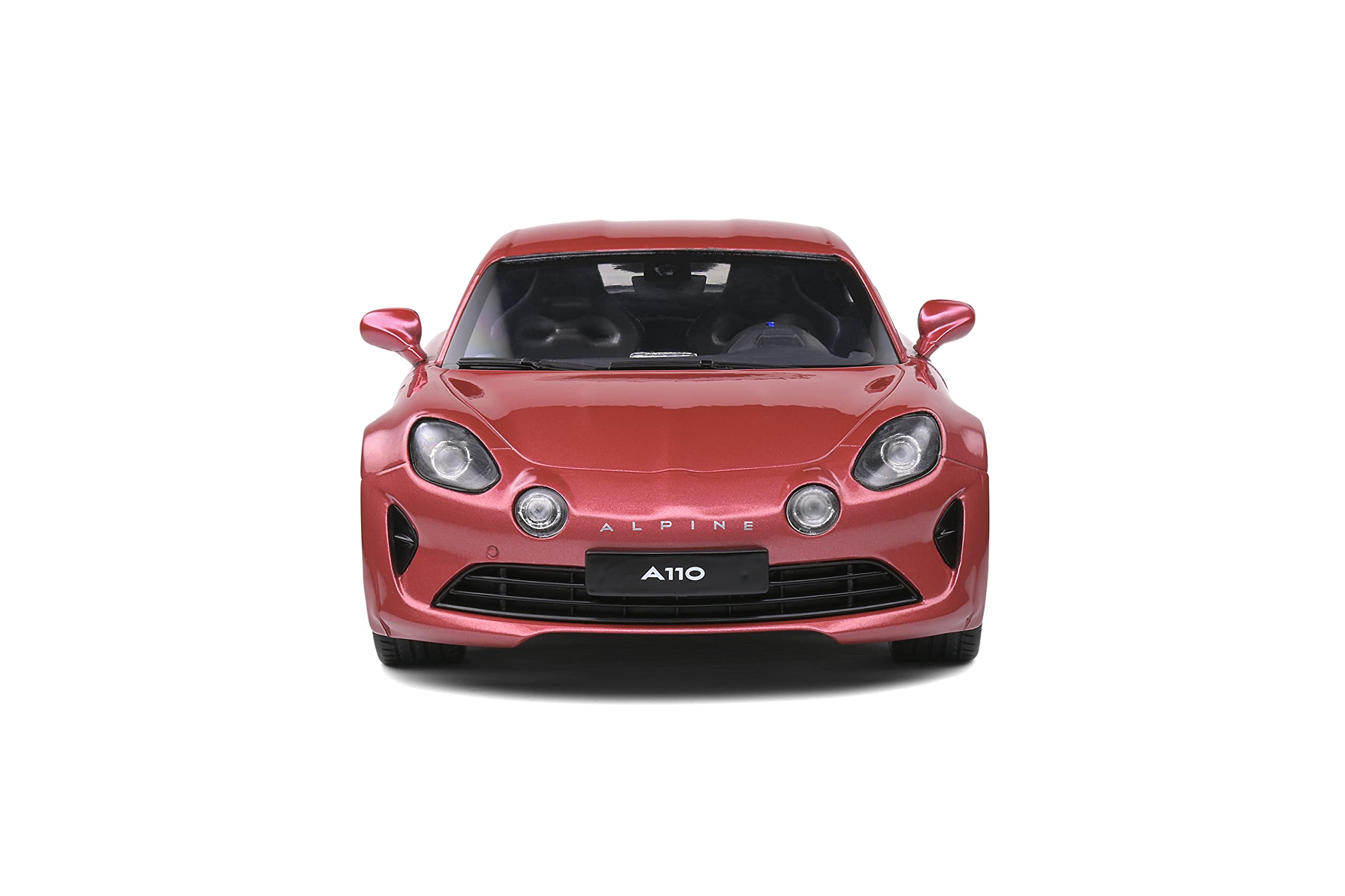1:18 Scale 2020 Alpine A110 Pure Diecast Model Car - Rose Pink Collectible for Display & Racing Enthusiasts