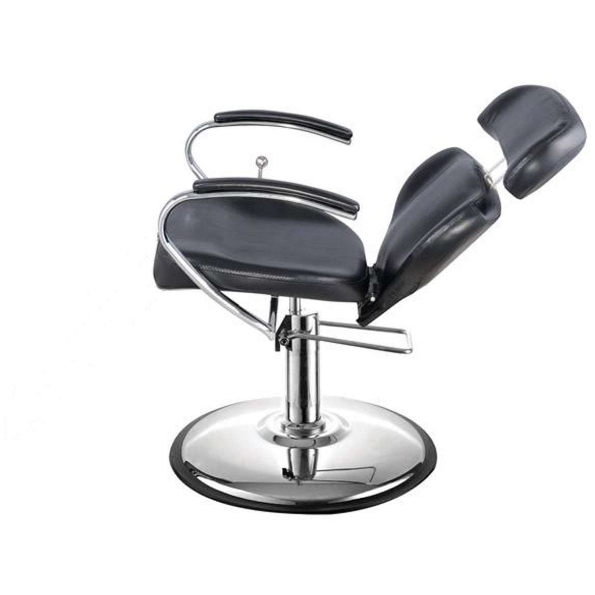Juliana Professional Styling & Shampoo Chair for Salons - Hydraulic Adjustable Beauty Salon Chair with Headrest & Footrest - Perfect for Hair Cutting, Coloring, and Washing