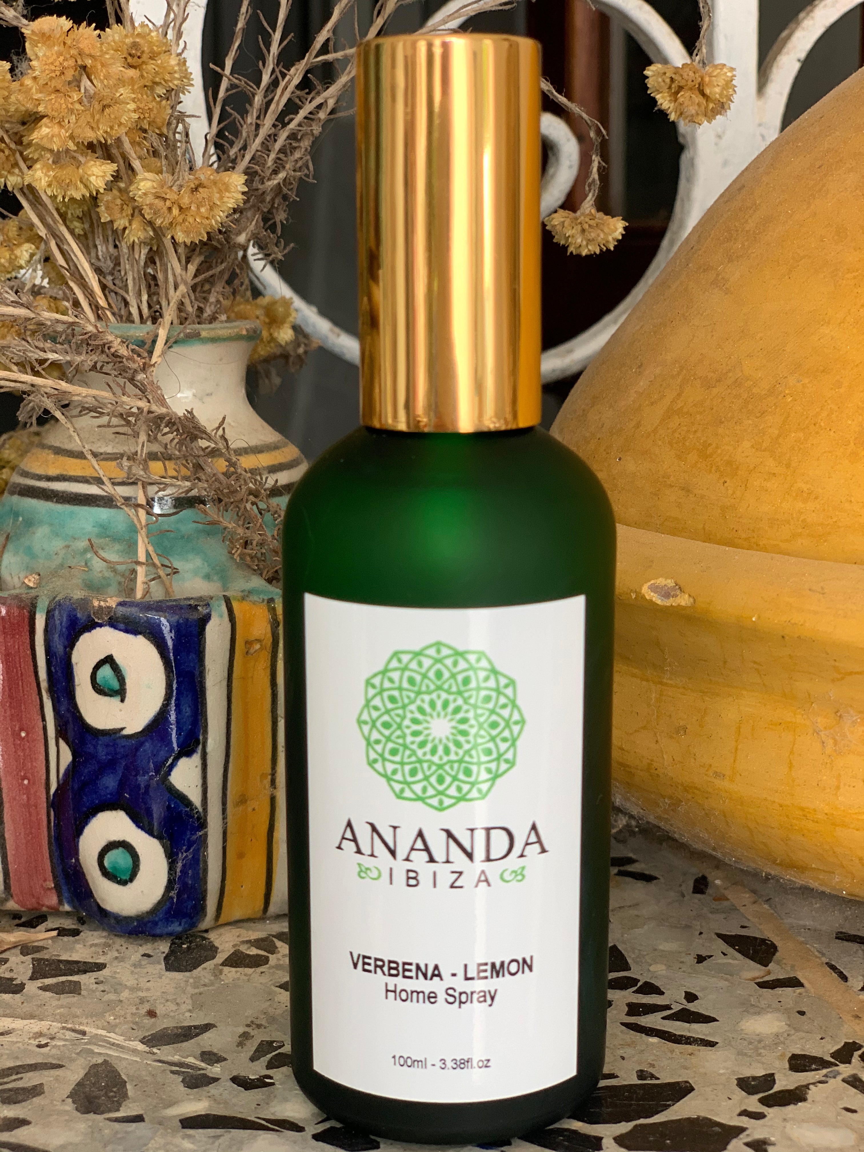 Ananda Home Verbena Lemon Scented Perfume - Fresh & Uplifting Fragrance for Home, Office & Relaxation Spaces