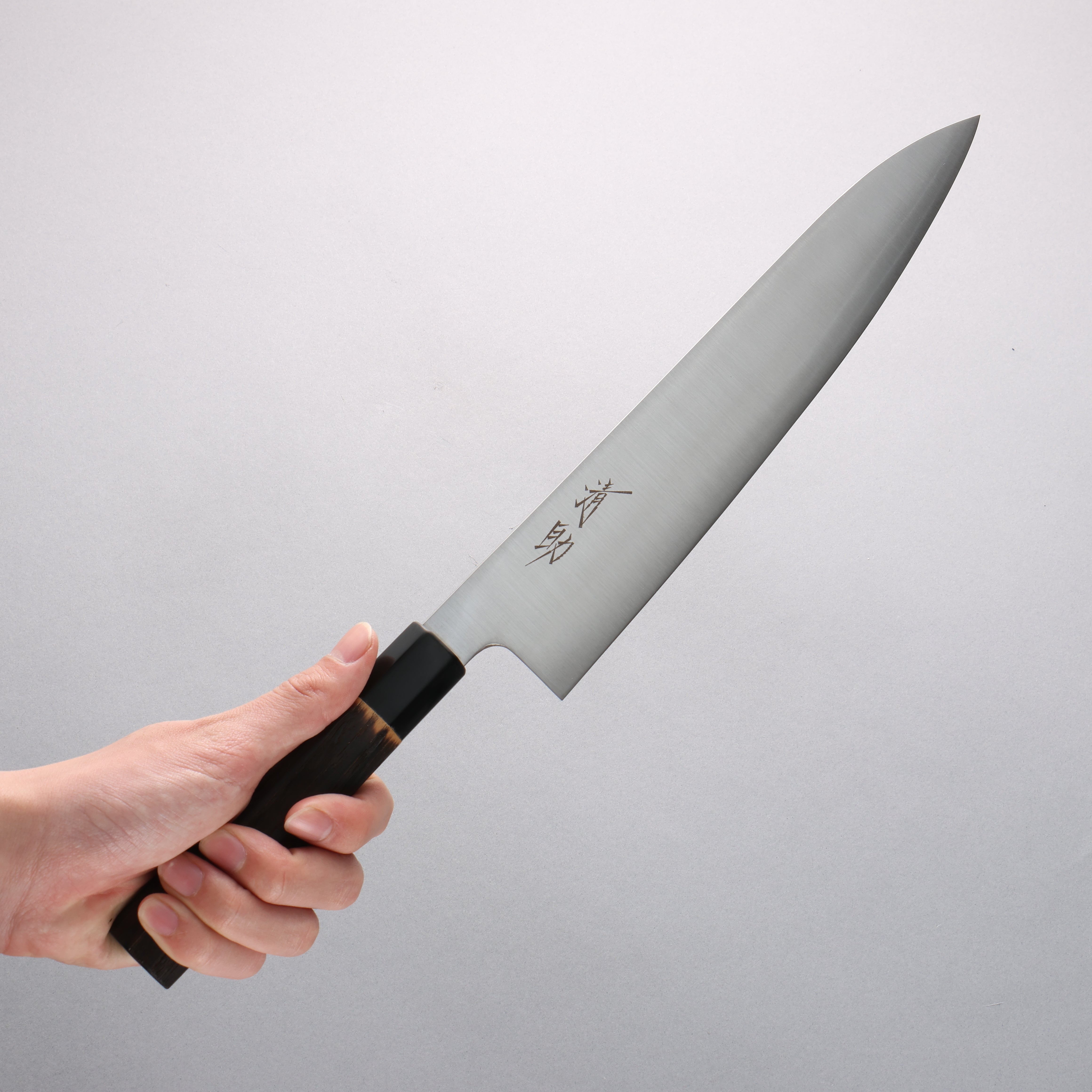 Premium Seisuke Swedish Steel Gyuto Knife 270mm - Handcrafted Burned Chestnut Handle - Professional Chef's Knife for Slicing, Dicing & Chopping - Perfect for Home Kitchens & Culinary Enthusiasts