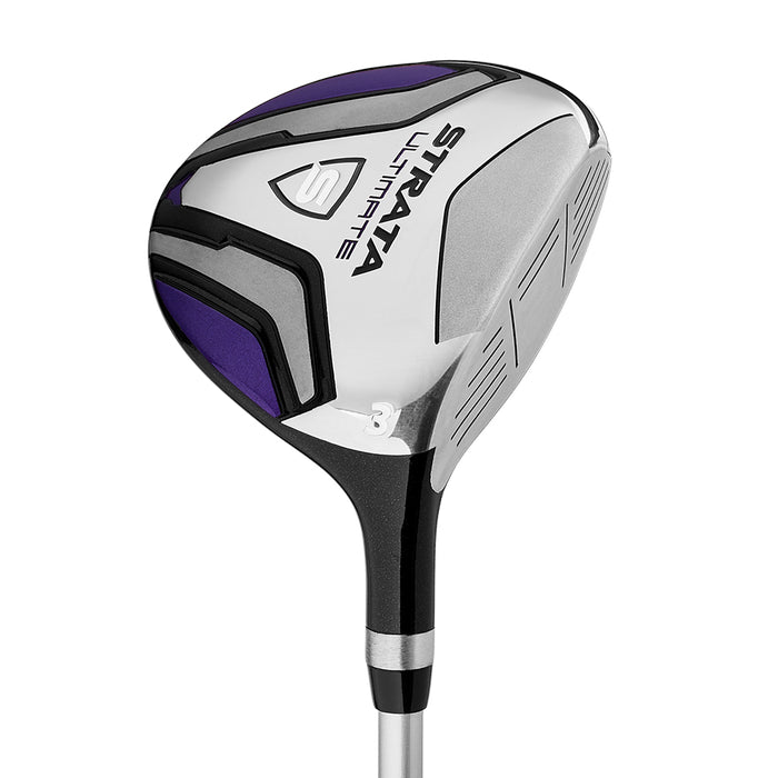 Callaway Women's Strata Ultimate 16-Piece Complete Golf Club Set - Perfect for Beginners & Intermediate Female Golfers on the Course