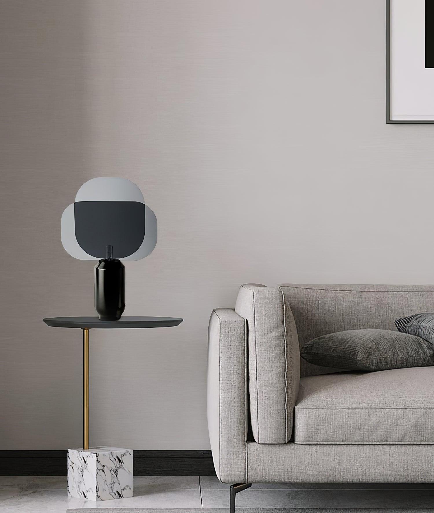 Modern Bery Table Lamp - Stylish LED Nightstand Light for Bedroom, Living Room & Office - Warm White & Cool White Dimmable Lighting for Home Decor & Reading