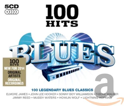 100 Hits Blues - Classic Blues Music Collection (CD) | Perfect for Relaxation, Road Trips & Music Lovers