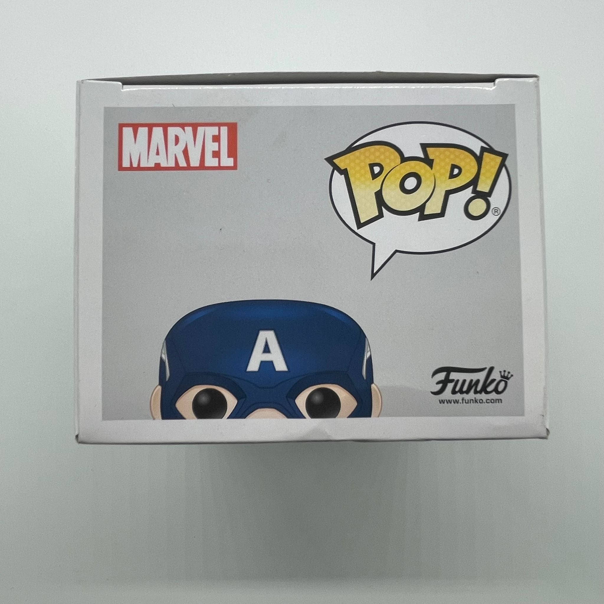 Captain America Marvel Avengers #450 Funko Pop Vinyl Figure - Collectible Action Figure for Superhero Fans, Perfect for Display, Gifts & Comic Book Collections