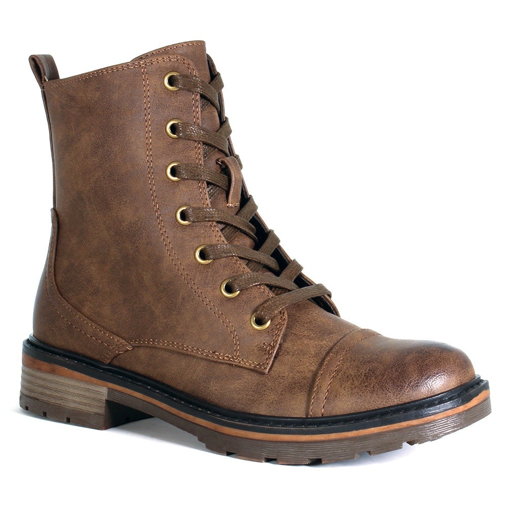 Wanderlust Leona Boot in Tan - Stylish & Comfortable Ankle Boots for Women | Perfect for Fall, Winter & Casual Outfits