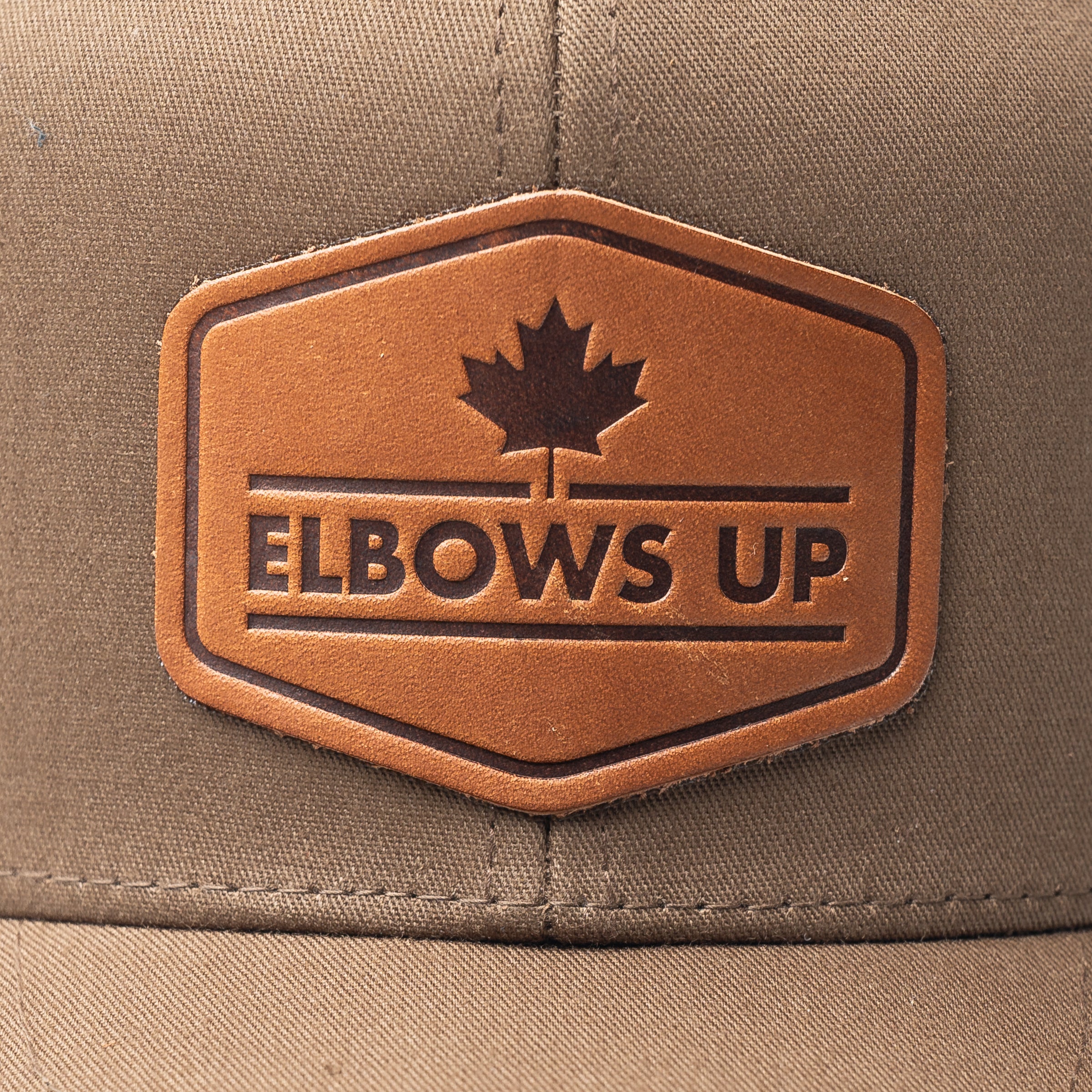Elbows Up Trucker Hat - Adjustable Snapback Cap for Men & Women - Perfect for Outdoor Activities, Sports, and Casual Wear