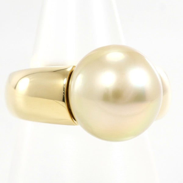 18K Yellow Gold South Sea Pearl Ring for Women – Elegant Pearl Jewelry for Weddings, Parties & Special Occasions