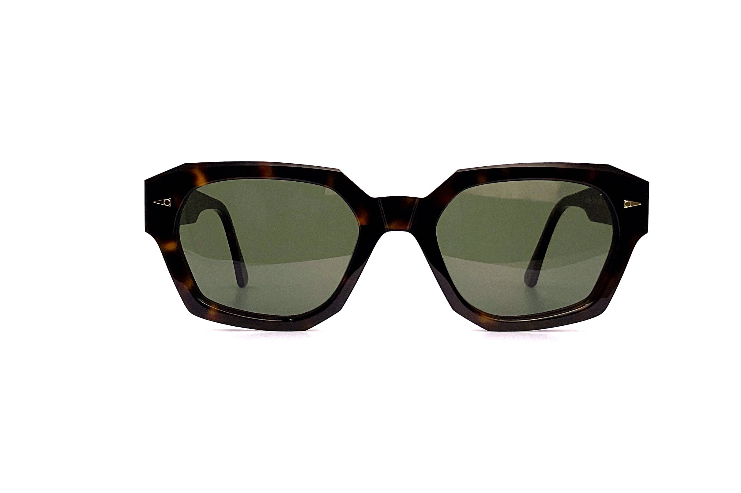 Ahlem Suffren Sunglasses - Dark Turtle Frame with UV Protection - Stylish & Durable for Outdoor Activities, Travel, and Fashion