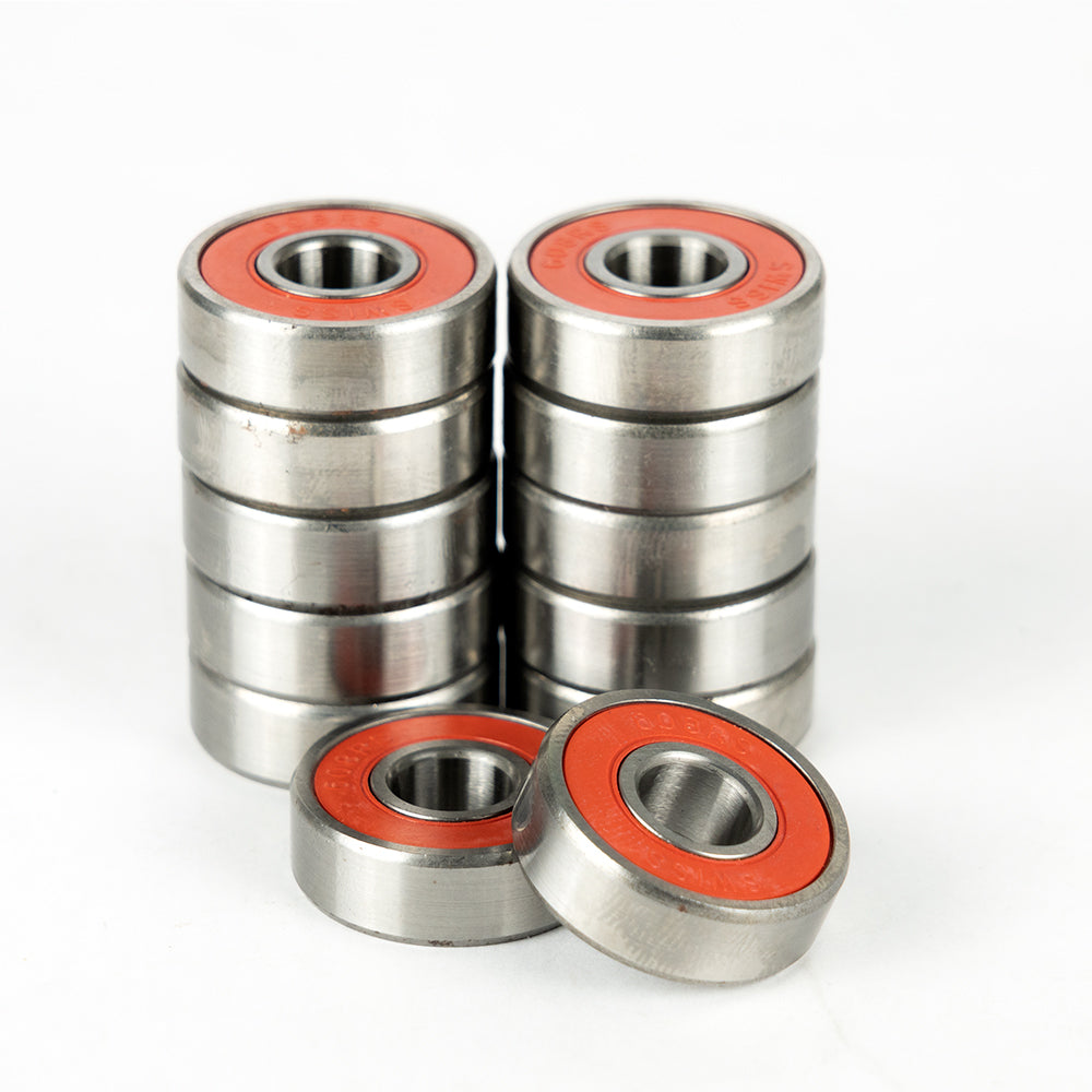 Titen Swiss Bearings 12-Piece Set - High Precision Ball Bearings for Industrial Machinery, Automotive & DIY Projects - Perfect for CNC Machines, Power Tools, and Mechanical Repairs