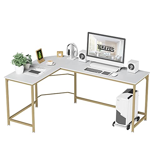 White + Gold Frame