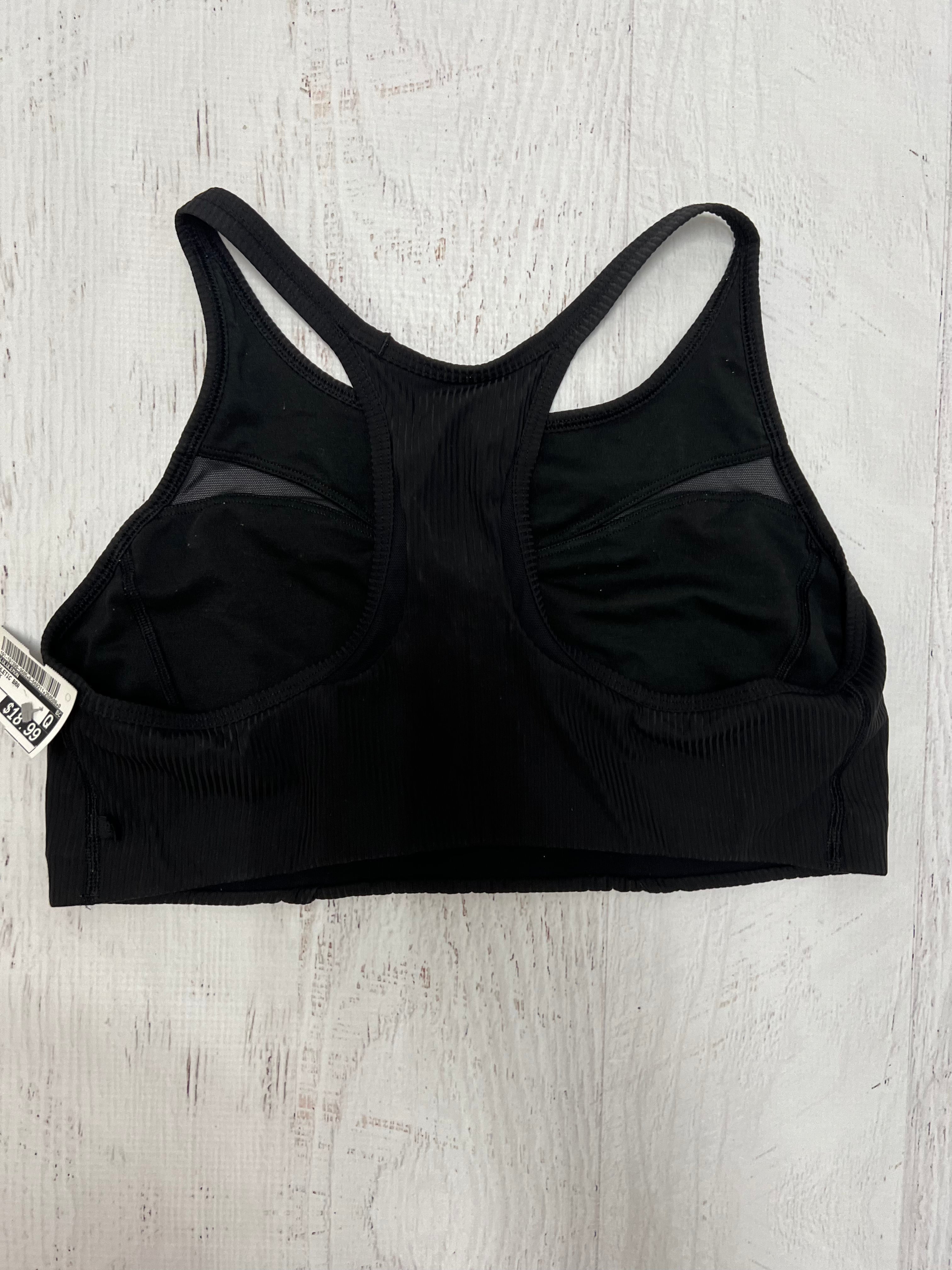 Lululemon Women's Athletic Sports Bra - High Support, Black, Size 12 - Perfect for Yoga, Running & Gym Workouts