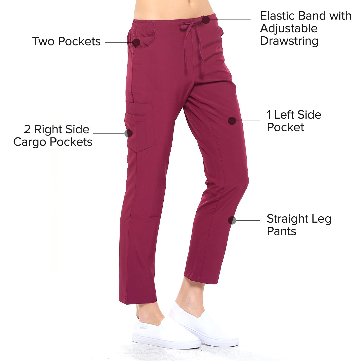 **Dagacci Unisex Medical Scrubs Set - 4-Way Stretch Top & Pants for Doctors, Nurses, Healthcare Professionals - Comfortable & Durable for Hospital, Clinic, and Medical Work**