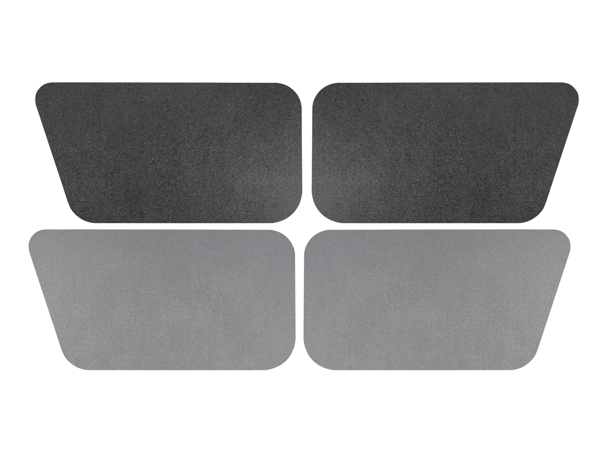 ABS Plastic Trim Panel Set for Front Door Kick - Compatible with VW Vanagon - Durable & Easy Installation - Perfect for Interior Restoration & Customization
